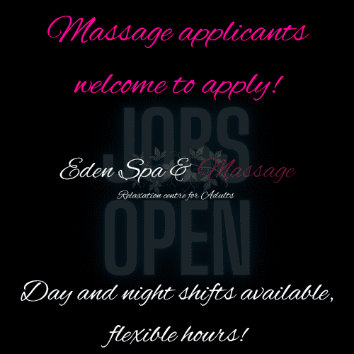 Massage applicants welcome to apply!